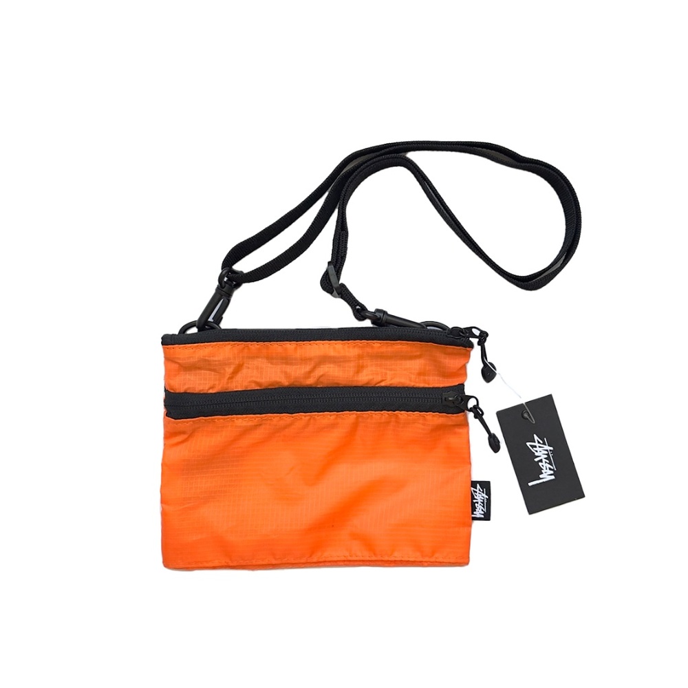 NWT Stussy Ripstop Travel Pouch - Orange - Os